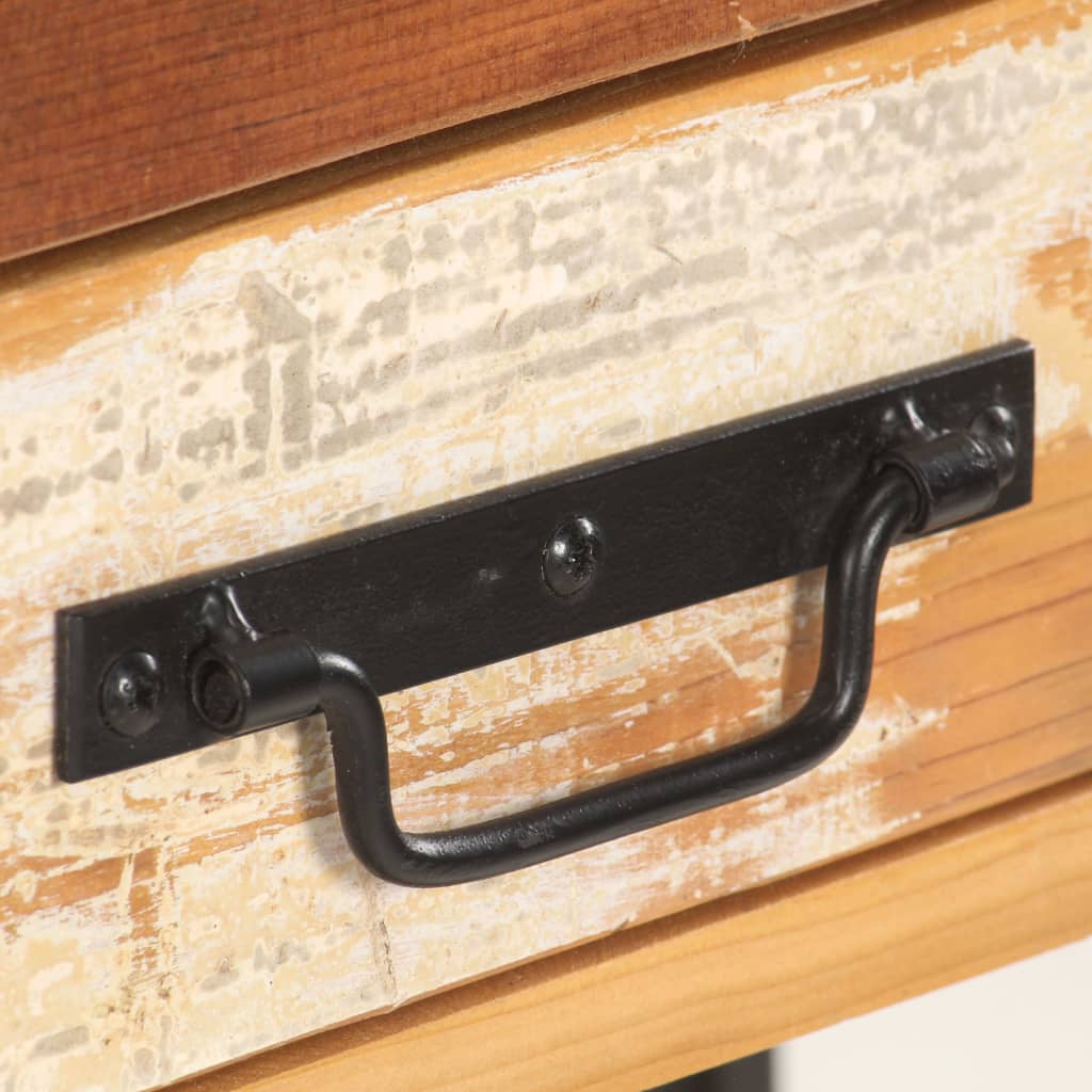 Sideboard 120x30x75 cm Solid Reclaimed Wood